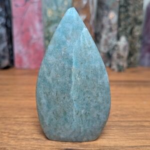 Amazonite crystal Teardrop Point (Chipped)